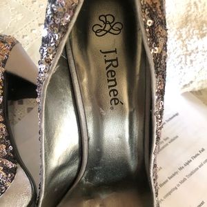 J.Reneé hand bag and high heels